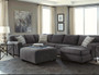 Ambee bench fabric sectional 