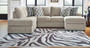 Calnita fabric sectional 