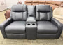 Machenville leatherette reclining set