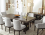 Burkhaus 8 seat table set 