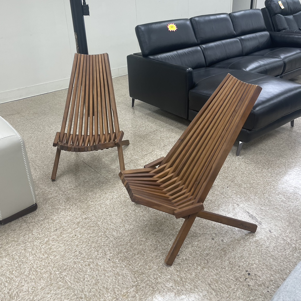 Melino Wooden Outdoor Folding Chair