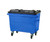 500 Litre Galvanised Steel Wheelie Bin