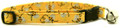 METALLIC BUMBLE BEES CAT COLLAR