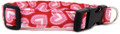 DOTTED HEARTS DOG COLLAR
