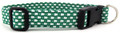 Mini Green Trees Dog Collar