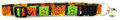 Pumpkin Squares Cat Collar