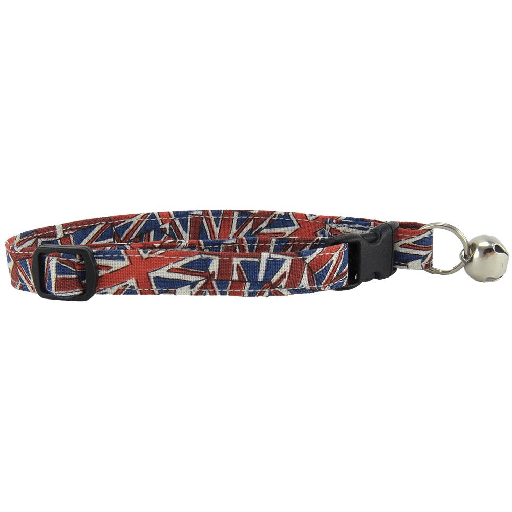 Union Jack cat collar
