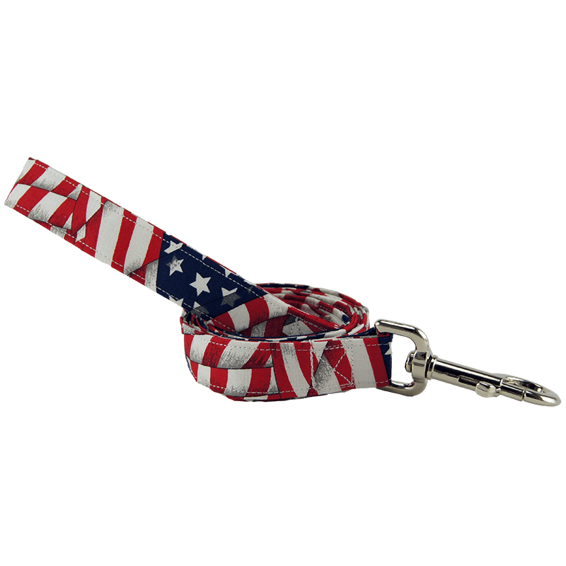 American Flag Stars and Stripes dog leash  for sael