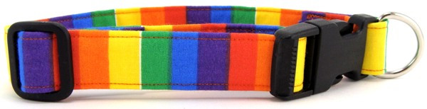 RAINBOW PRIDE DOG COLLAR