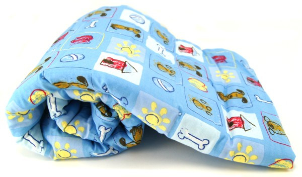 PUPPY SQUARES PET BLANKET