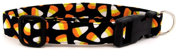 CANDY CORN DOG COLLAR
