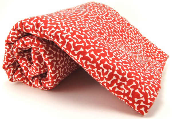 Red Bones Pet Blanket