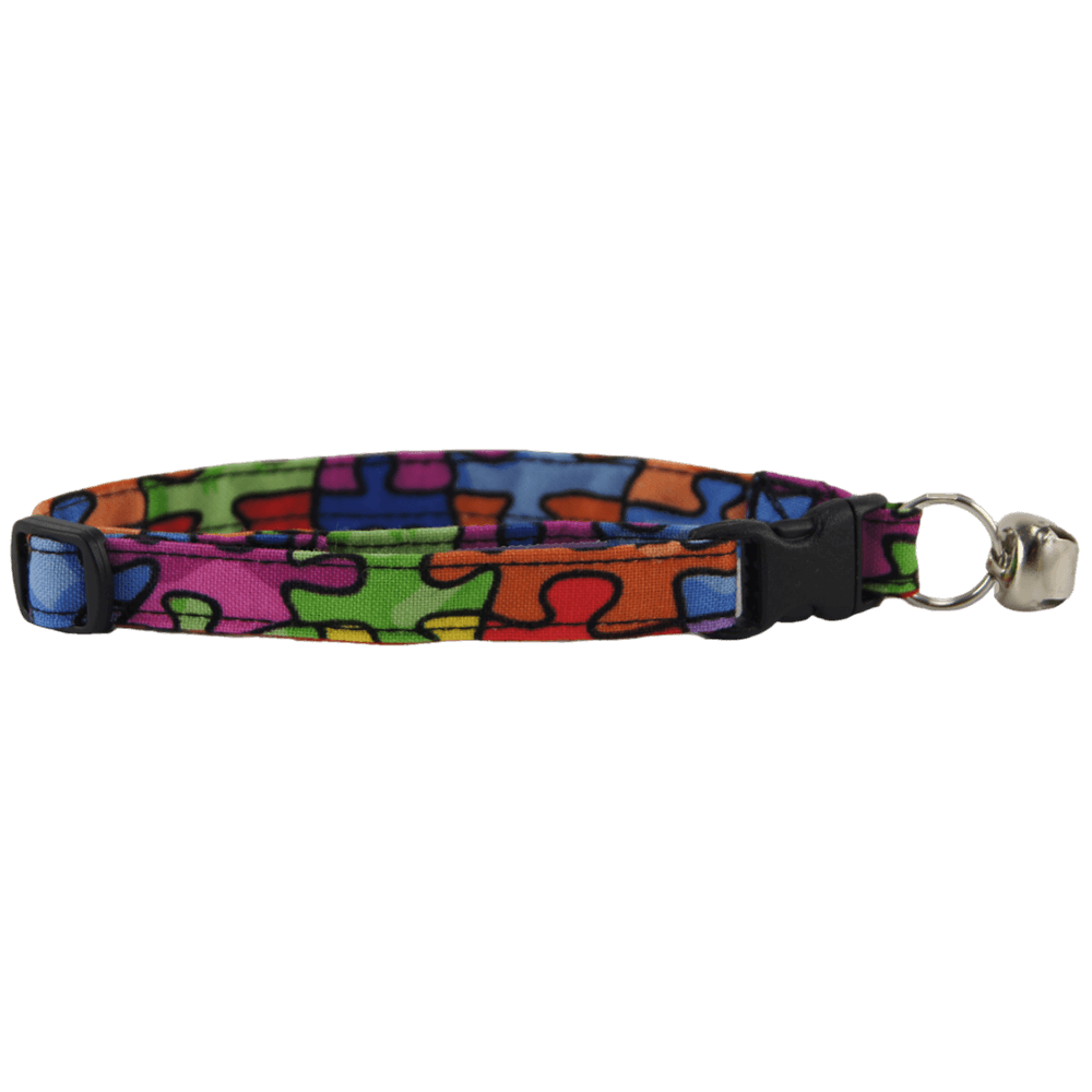 Autism Awareness Cat Collar