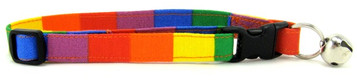 RAINBOW PRIDE CAT COLLAR