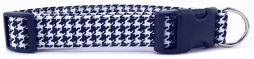 HOUNDSTOOTH DOG COLLAR