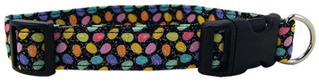 TINY METALLIC EASTER EGGS DOG COLLAR