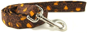 Acorn Swirls Dog Leash