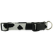 Cow print dog collar, Medium