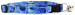 BLUE SWIRL CAT COLLAR