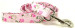 PINK ROSEBUD DOG LEASH