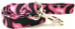 PINK FLAME DOG LEASH