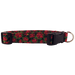 Tiny Poinsettias Dog Collar, Medium