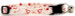 White Hearts Cat Collar
