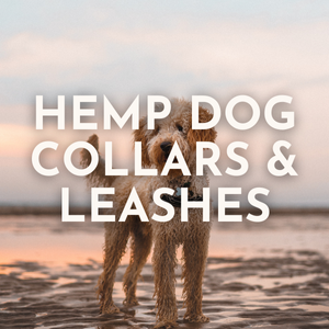 Hemp Dog Collars, Leashes