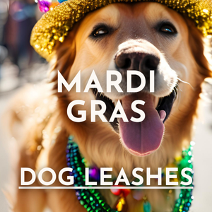 Mardi Gras Dog Leashes