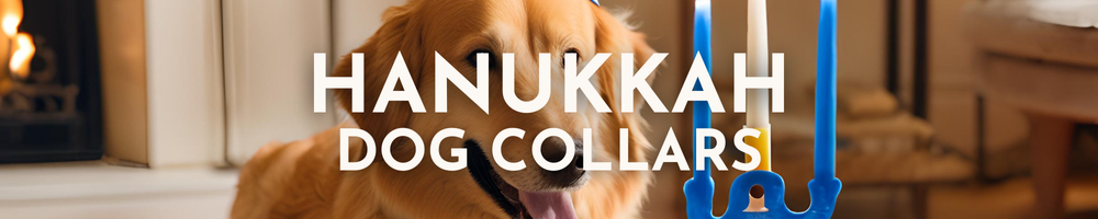 Hanukkah Dog Collars