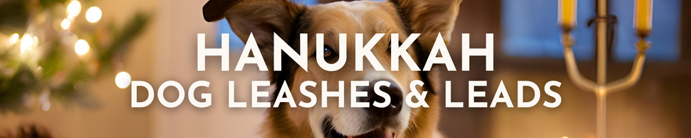 Hanukkah Dog Leashes