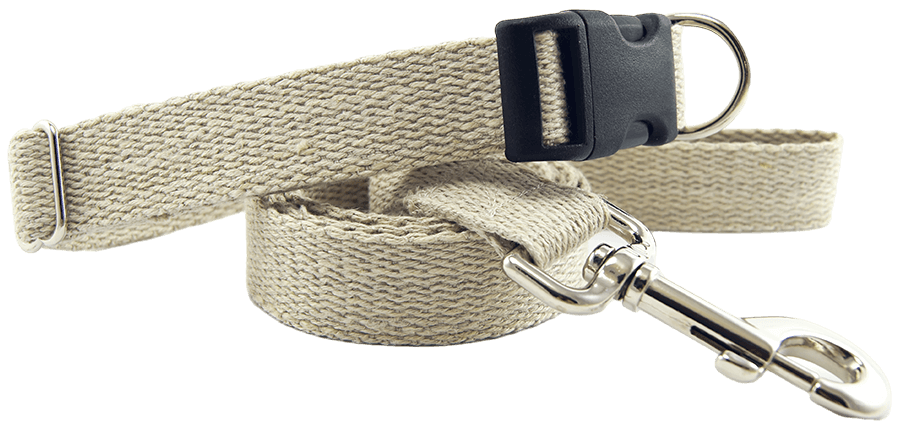 Hemp dog collars