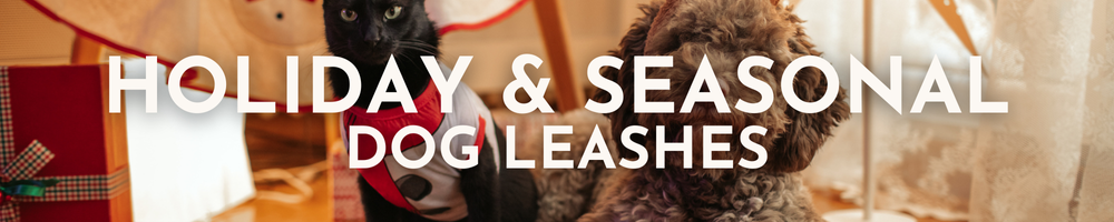 Holiday Dog Leashes
