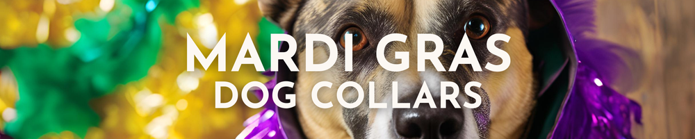 Mardi Gras Dog Collars