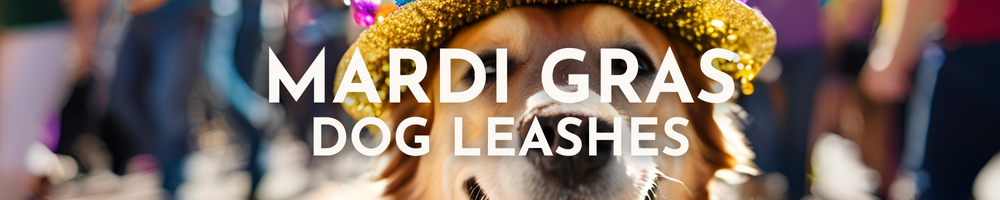 Mardi Gras Dog Leashes and Leads