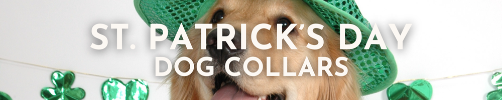 St Patrick's Day Dog Collars