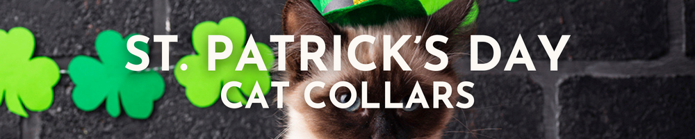 St Patrick's Day Cat Collars