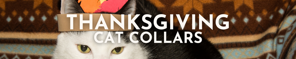 Thanksgiving Cat Collars
