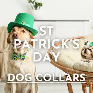 St. Patrick's Day Dog Collars