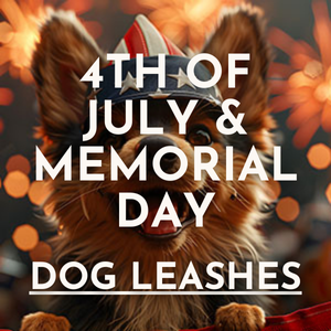 4th of July & Memorial Day Dog Leashes