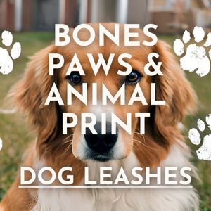 Bones, Paws & Animal Print Leashes