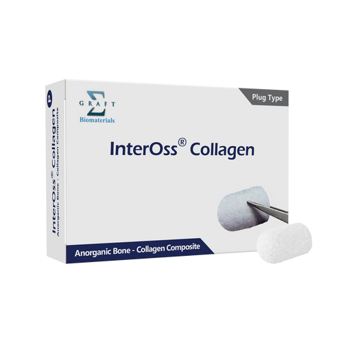 InterOss® Collagen Plug - 8x10 mm, 250 mg