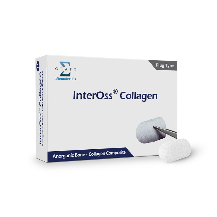InterOss® Collagen Plug - 8x10 mm, 250 mg