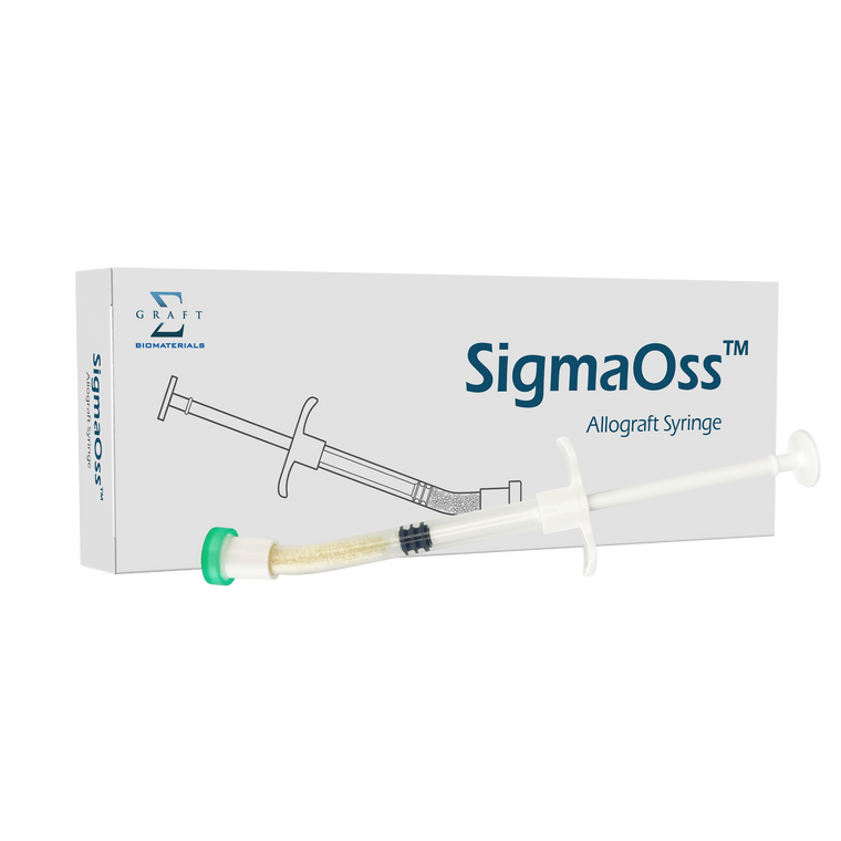 SigmaOss™ Syringe, Mineralized Corticocancellous - 0.25-1.0 mm, 1.00 cc