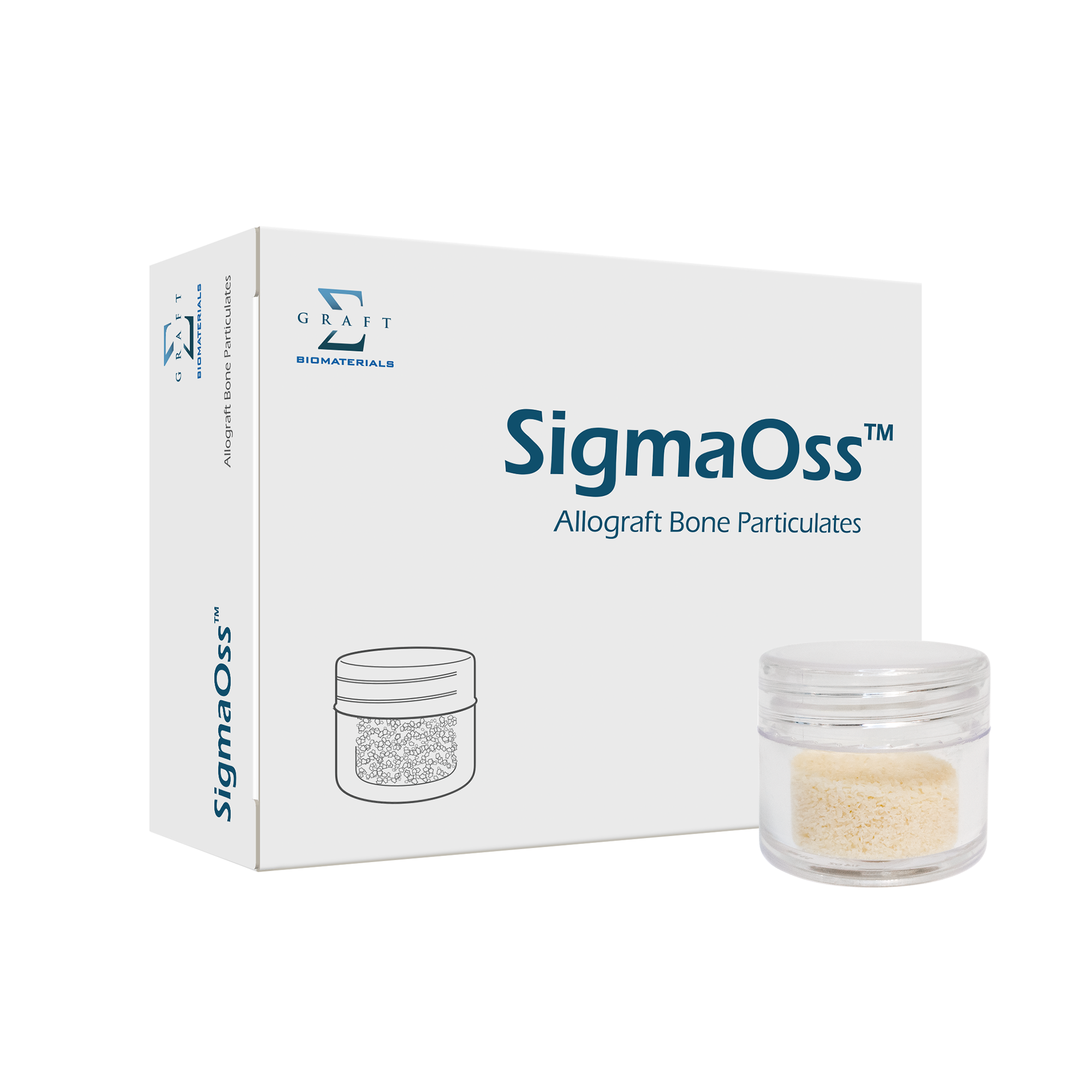 SigmaOss™, Mineralized Cancellous - 0.25-1.0 mm, 2.0 cc