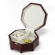 Zen Inspired 18 Note Melody Octagonal Serene Musical Jewelry Box