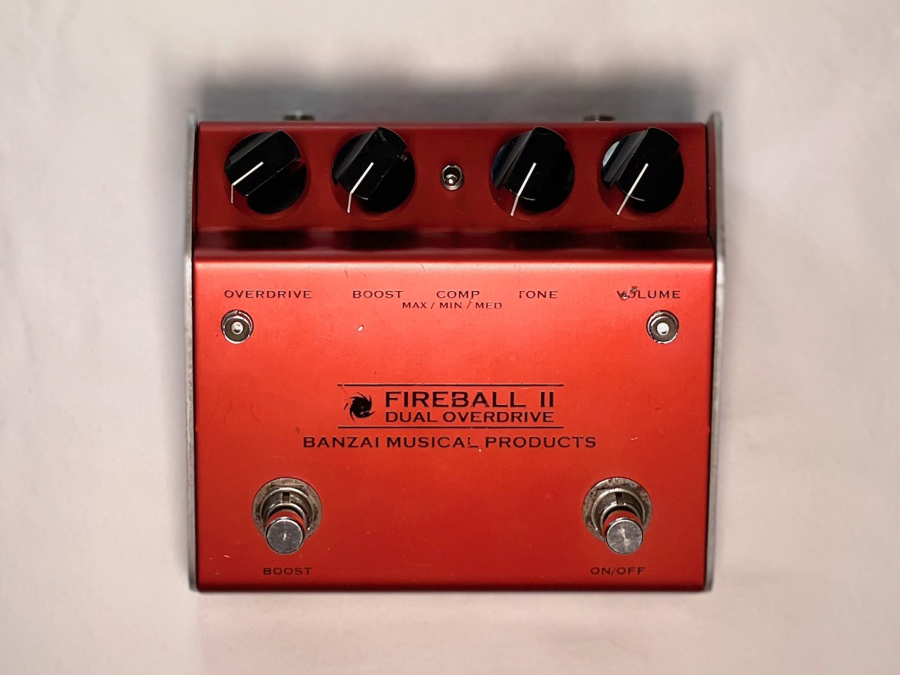 ギター BANZAI fireball2 over drive Banzai Musical Products Fireball II dual OD - Guitars Rock NZ +
