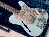 James Trussart 2021 NOS Deluxe Steelcaster – Ocean Blue