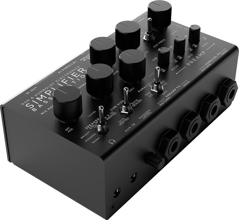 DSM & Humboldt Bass Station Pre-Amp + Poweramp & Cab Sim