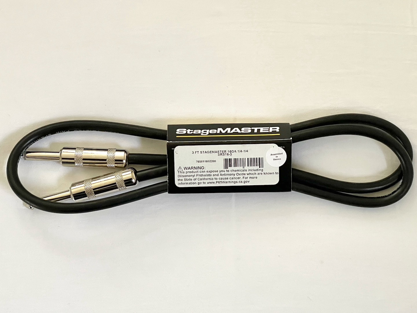 ProCo Stagemaster Speaker Cable 3ft